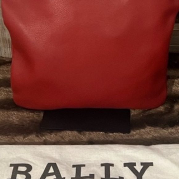 BALLY Made IN Switzerland leather shoulder crossbody bag - Picture 8 of 16